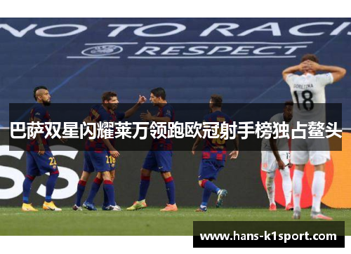 巴萨双星闪耀莱万领跑欧冠射手榜独占鳌头